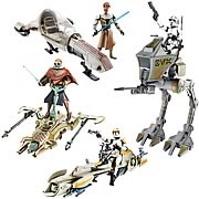Star Wars Clone Wars Vehicle and Figure Packs Wave 5